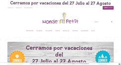 Desktop Screenshot of mondepetit.com